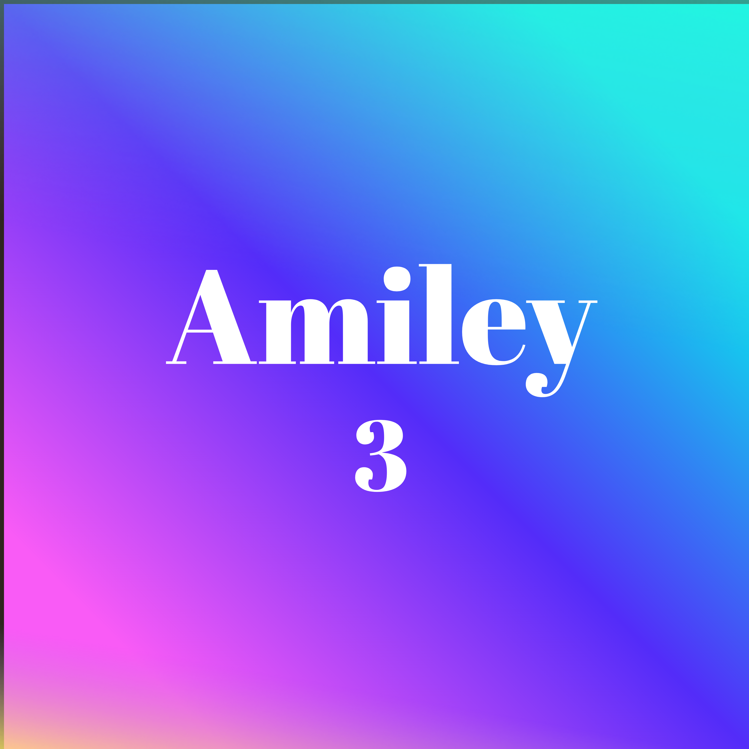 Vinilo Amiley 3